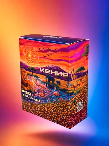 Пачка кофе «Кения Рэд Хайлендс»